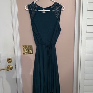 Blue Sleeveless Dress